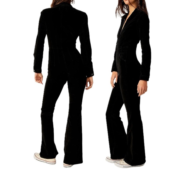 Free People | Jayde Cord Flare Jumpsuit NWT - Picture 3 of 7